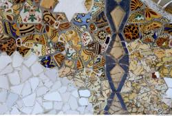 Photo Textures of Tiles Mosaic